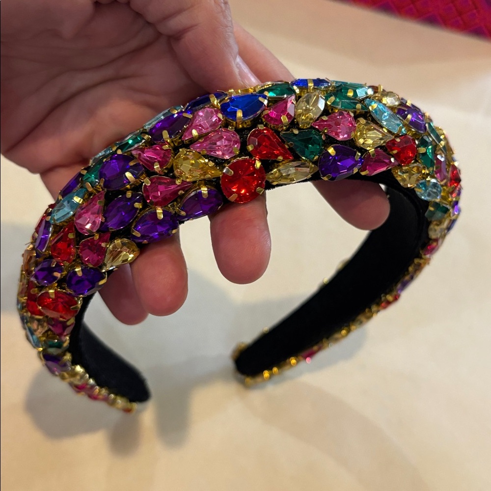 Colorful Gemstone Headband